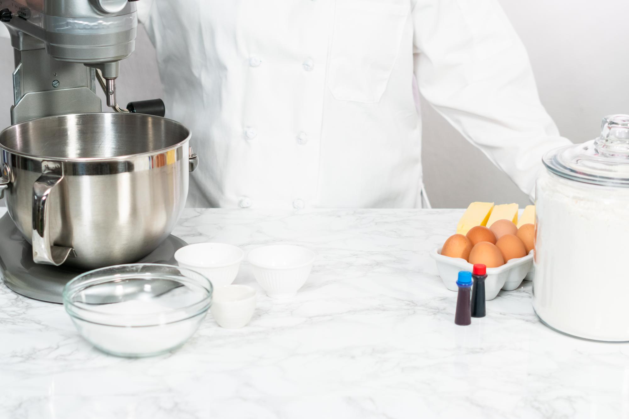 Interno laboratorio cucina con attrezzi